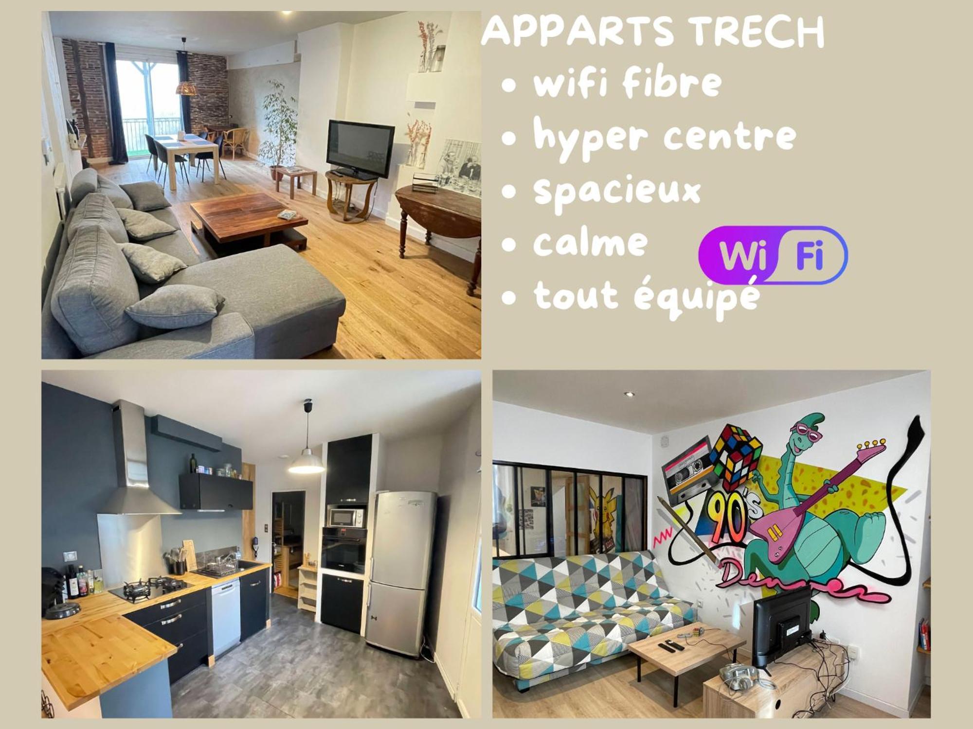 Les Apparts Du Trech Тюль Екстер'єр фото